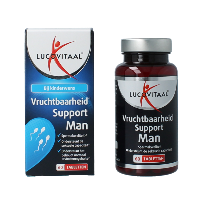 Lucovitaal Vruchtbaarheid support man 60 Tabletten