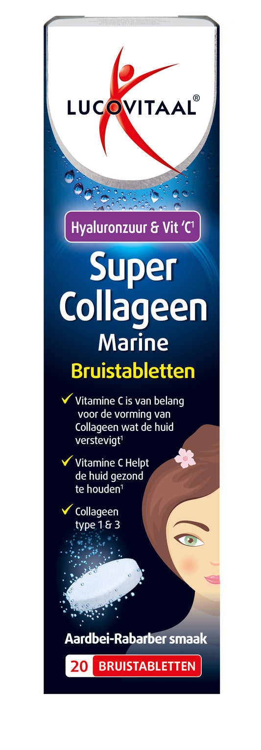 Lucovitaal Super collageen 20 Bruistabletten