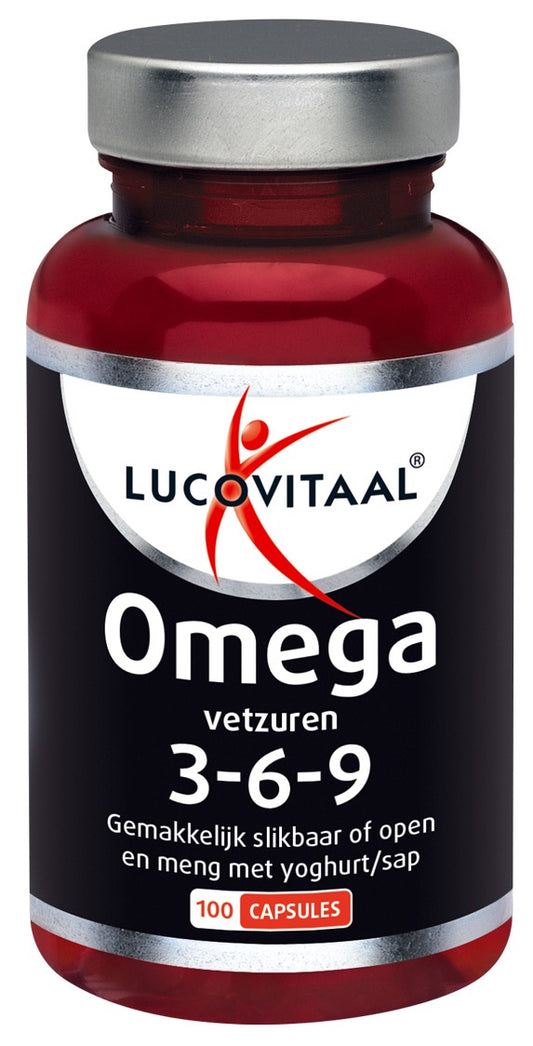 Lucovitaal Omega 3 6 9 vetzuren 100 Capsules