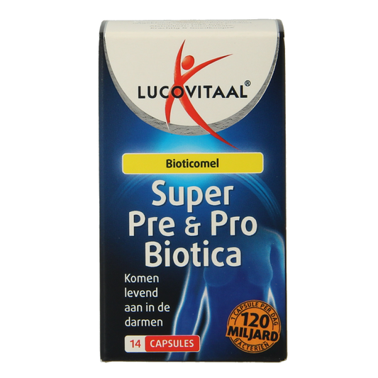 Lucovitaal Super pre & probiotica 14.00 Capsules