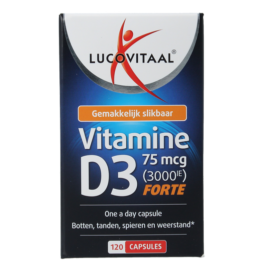 Lucovitaal Vitamine D3 75mcg 120.00 Capsules
