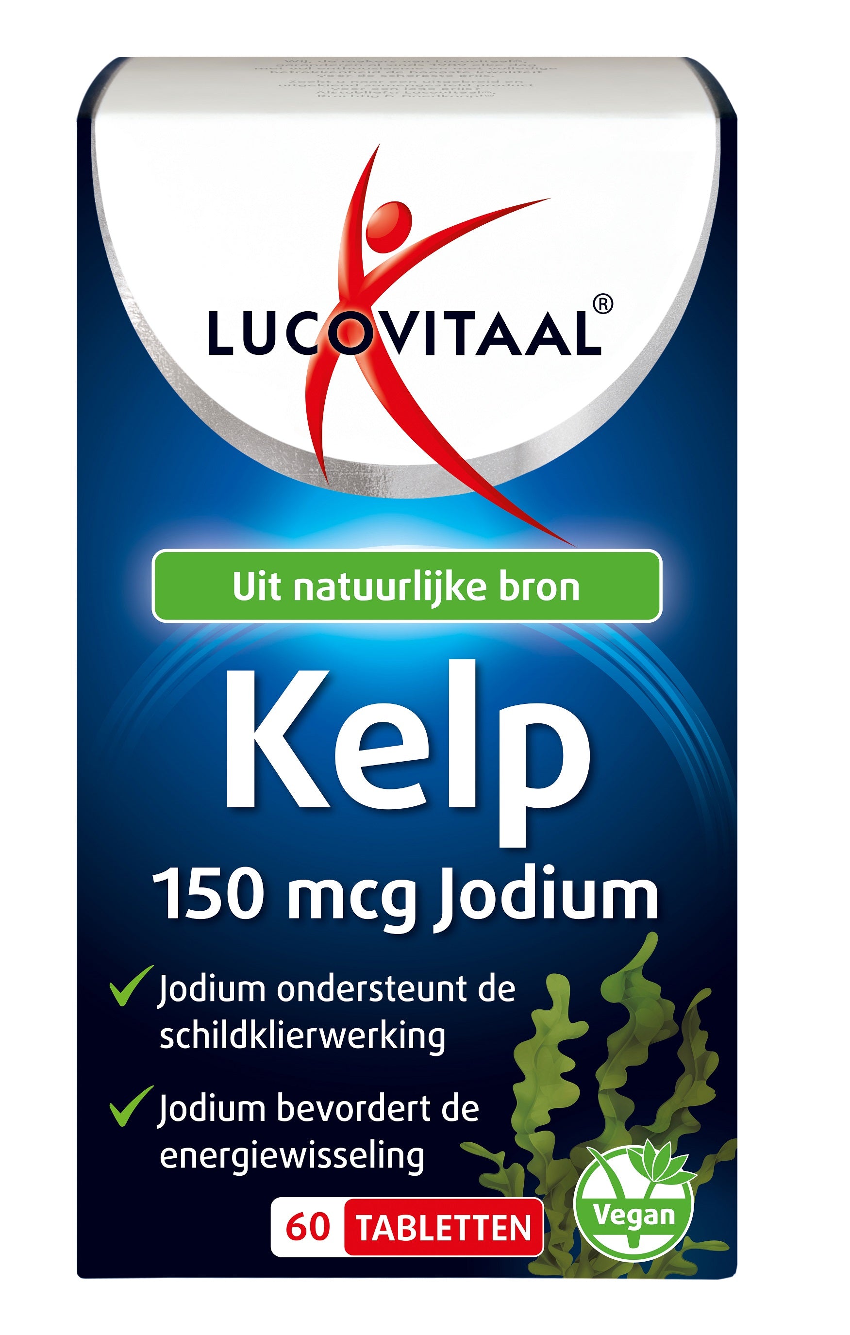 Lucovitaal Kelp 150mcg jodium 60 Tabletten