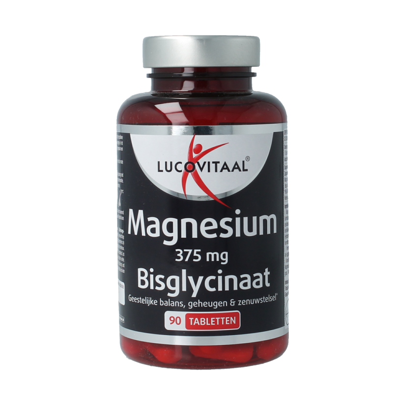 Lucovitaal Magnesium 375mg bisglycinaat 90 Tabletten