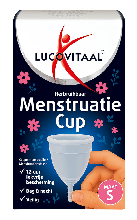 Lucovitaal Menstruatiecup maat S 1 Stuks