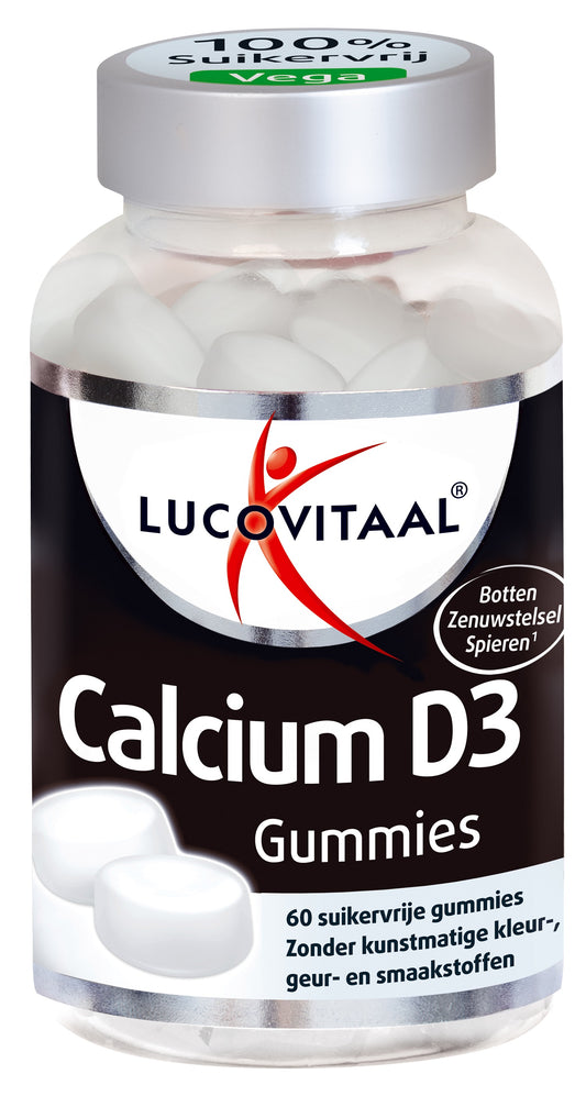 Lucovitaal Calcium D3 gum 60.00 Tabletten