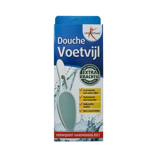 Lucovitaal Douche voetvijl 1.00 Stuks