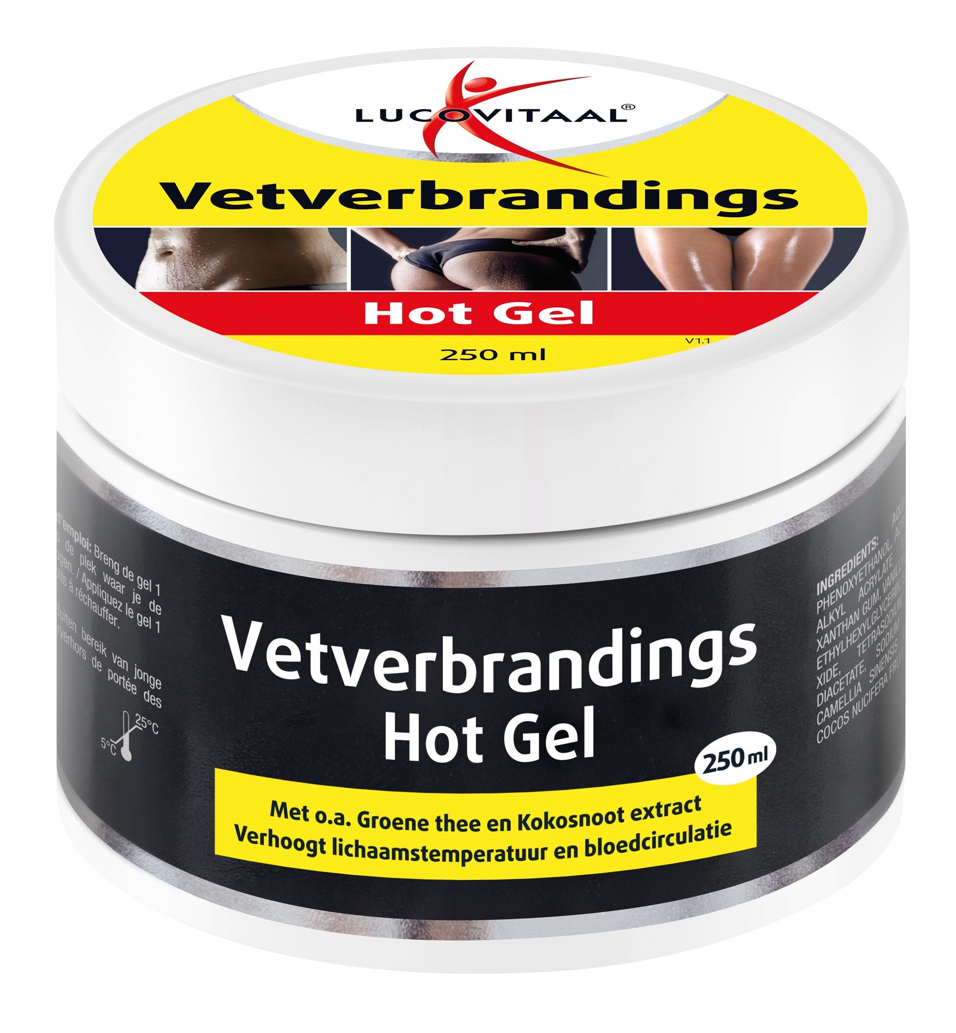 Lucovitaal Vetverbranding gel 250.00 Milliliter