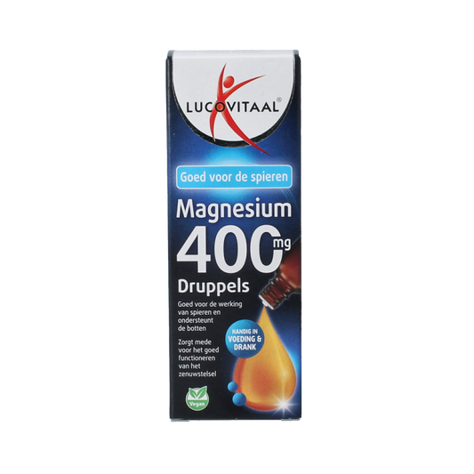Lucovitaal Magnesium 400mg druppels 50 Milliliter