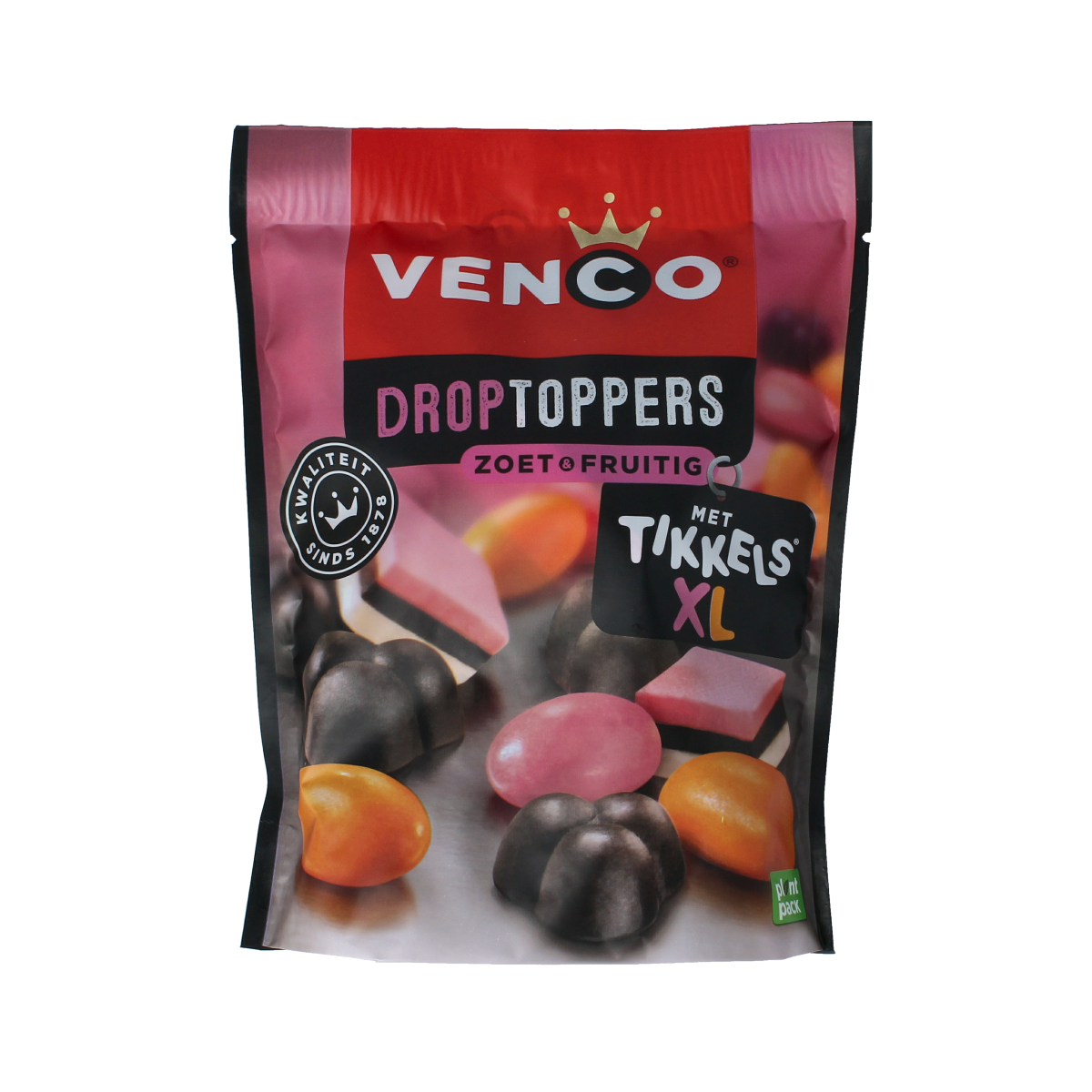 Venco Droptoppers fruitig 225.00 Gram