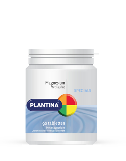 Plantina Magnesium met taurine 90.00 Tabletten