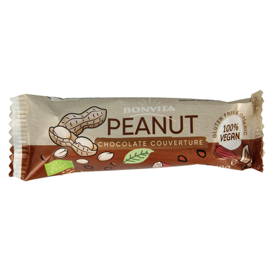 Bonvita Bonbarr choco peanut bar bio 40.00 Gram
