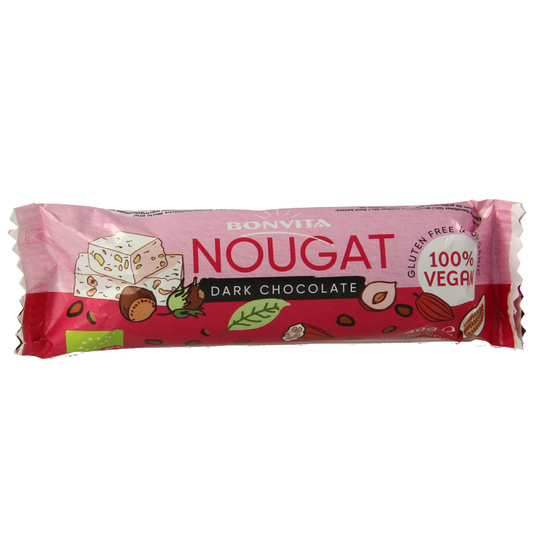 Bonvita Choco nougat puur bio  40 Gram