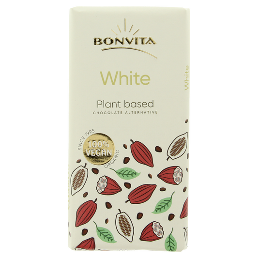 Bonvita Rijstmelk chocolade wit bio 100.00 Gram