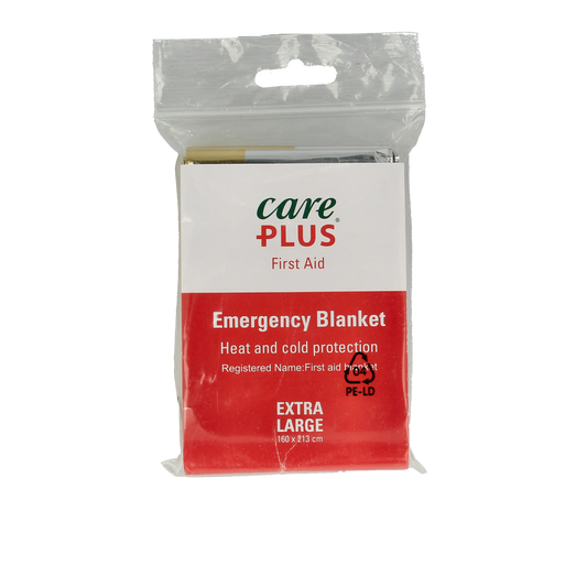 Care Plus Emergency blanket gold/silver 1.00 Stuks