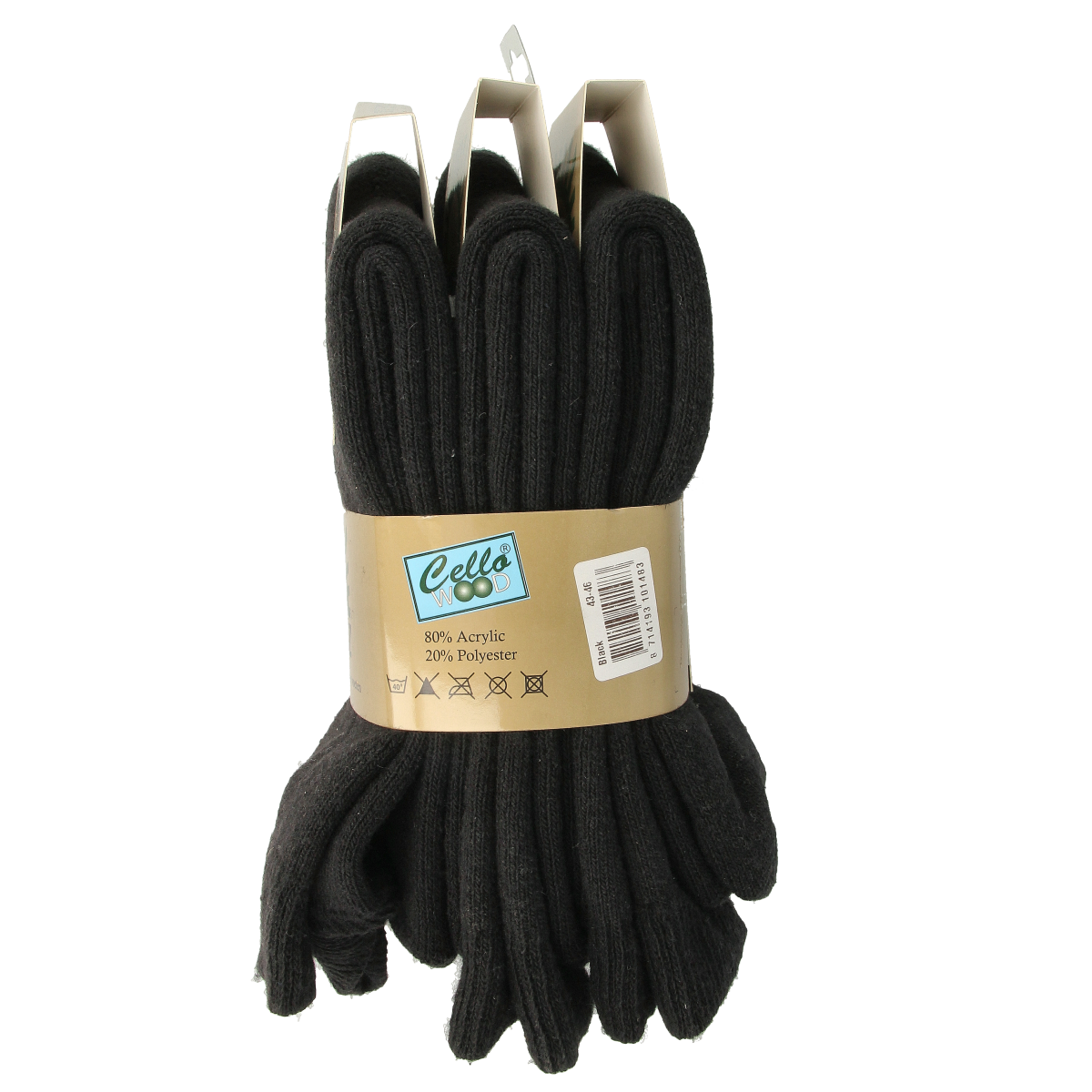 Naproz Thermo sokken zwart maat 43-46  3.00 Paar