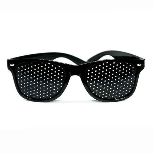 Holisan Ortici training glasses with 1.00 diopter for opticians, shown in a clear, close-up image highlighting the frame and lenses.