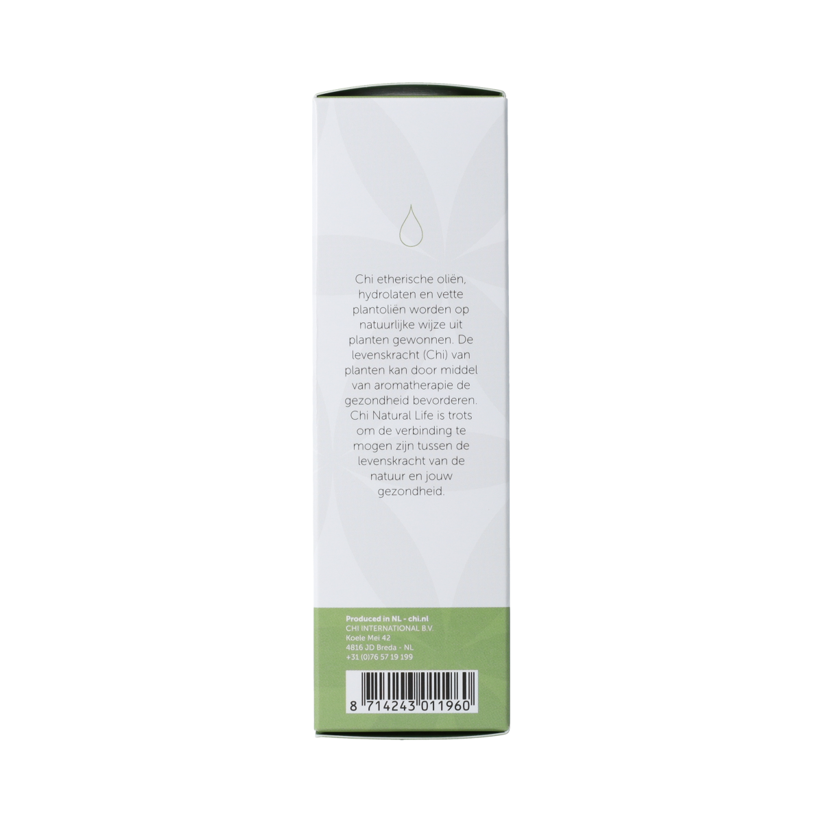 Chi Eucalyptus Wild essential oil in 20ml bottle, featuring natural eucalyptus leaves and oil droplets, ideal for aromatherapy.