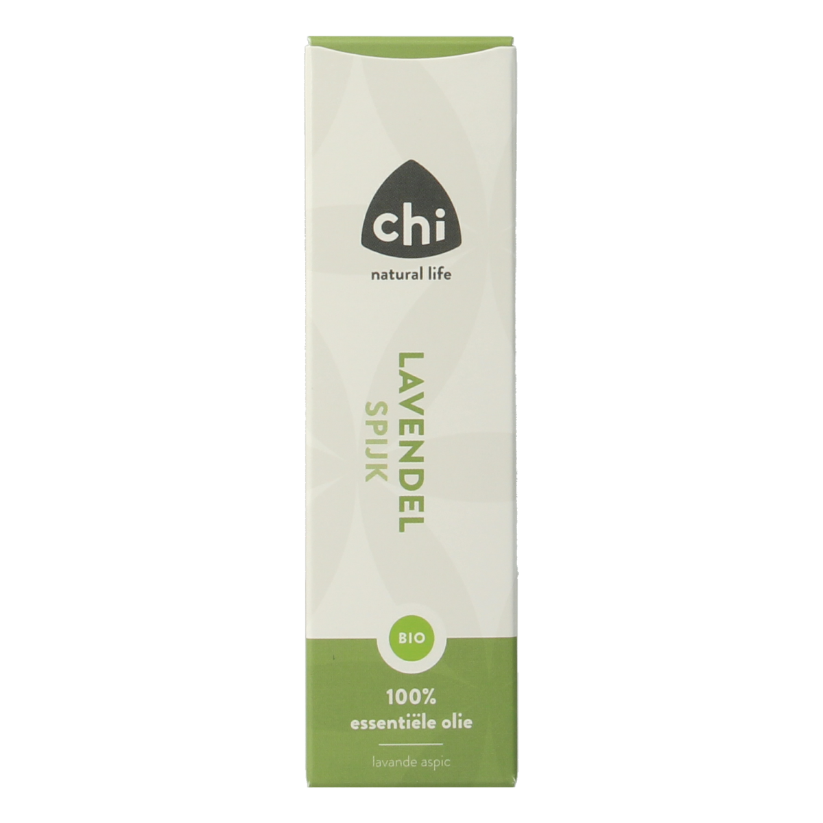 Chi Lavendel bio essential oil in a 10ml bottle, natural lavender aroma, organic, for aromatherapy and wellness uses.