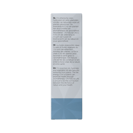 Chi Hamamelis hydrolaat bio 150ml, natural facial skincare spray with organic witch hazel in a clear bottle.