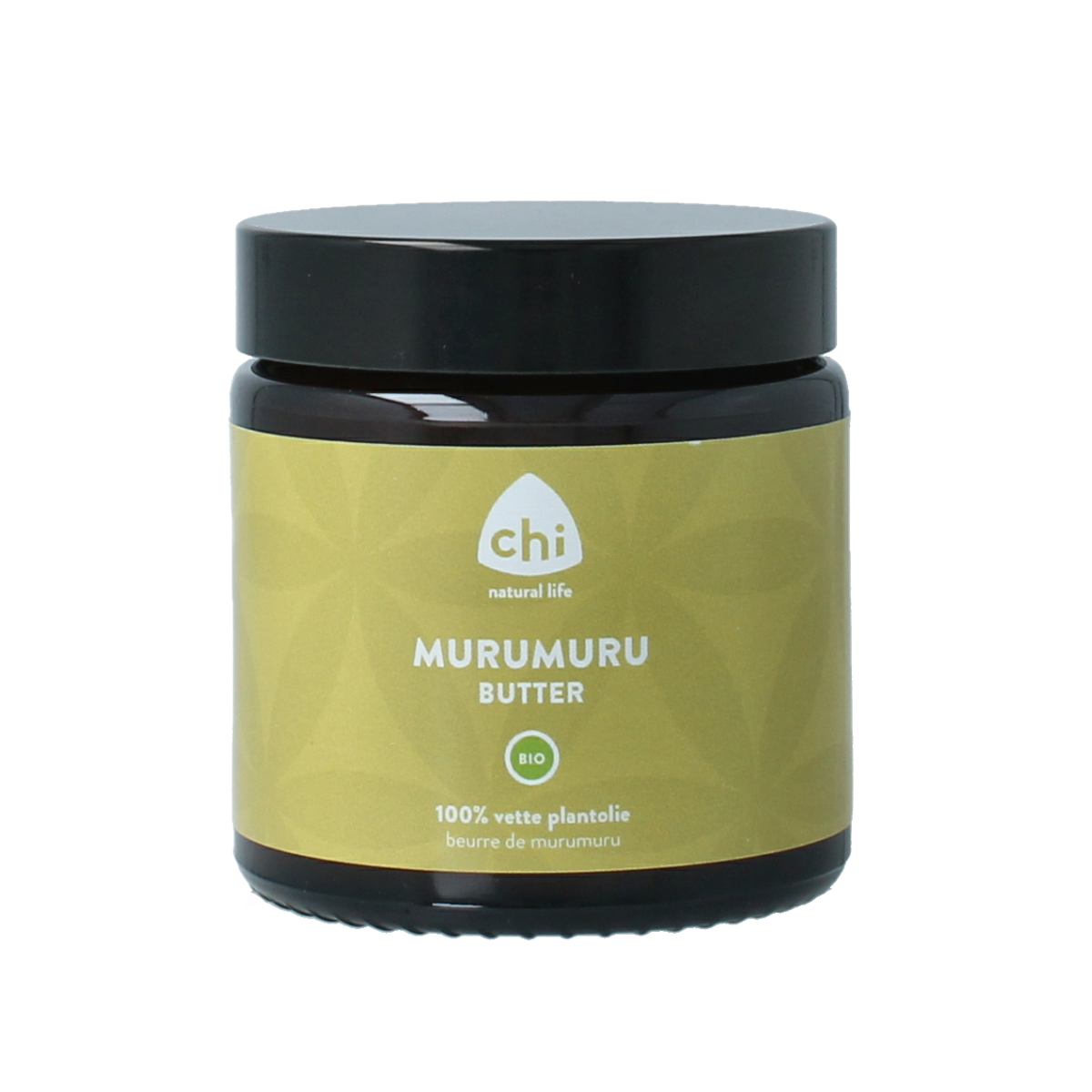 Chi Murumuru Butter bio body care product in 100ml container, featuring natural packaging and creamy texture for skin nourishment.