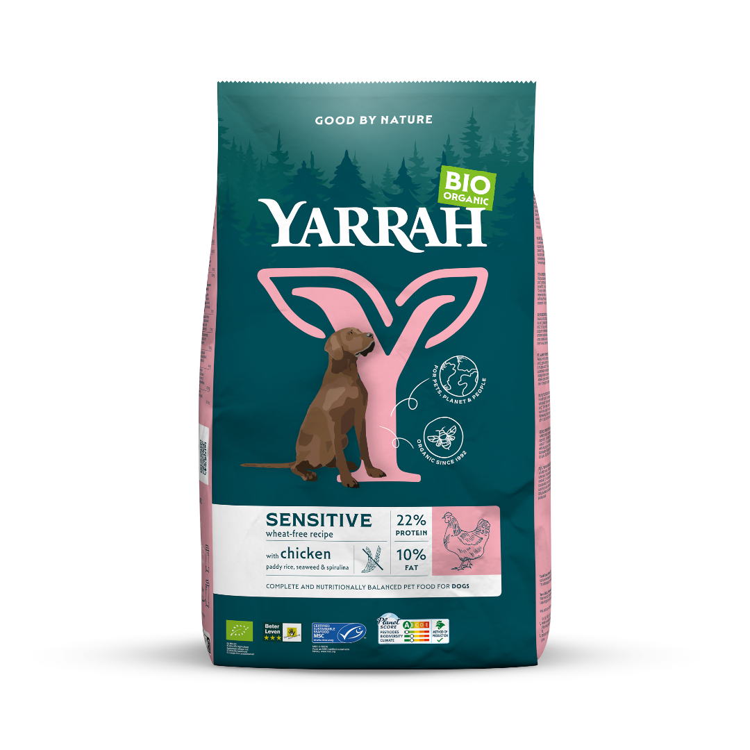 Yarrah Hondenvoer sensitive bio MSC 10.00 Kilogram