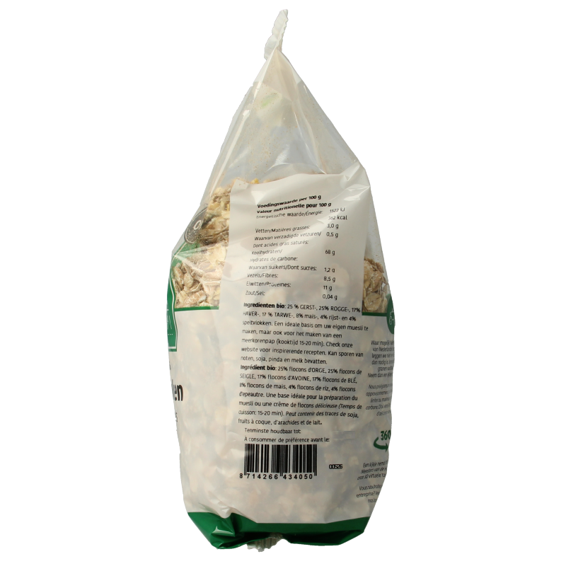 De Halm 7-Korenvlokken bio 500 Gram