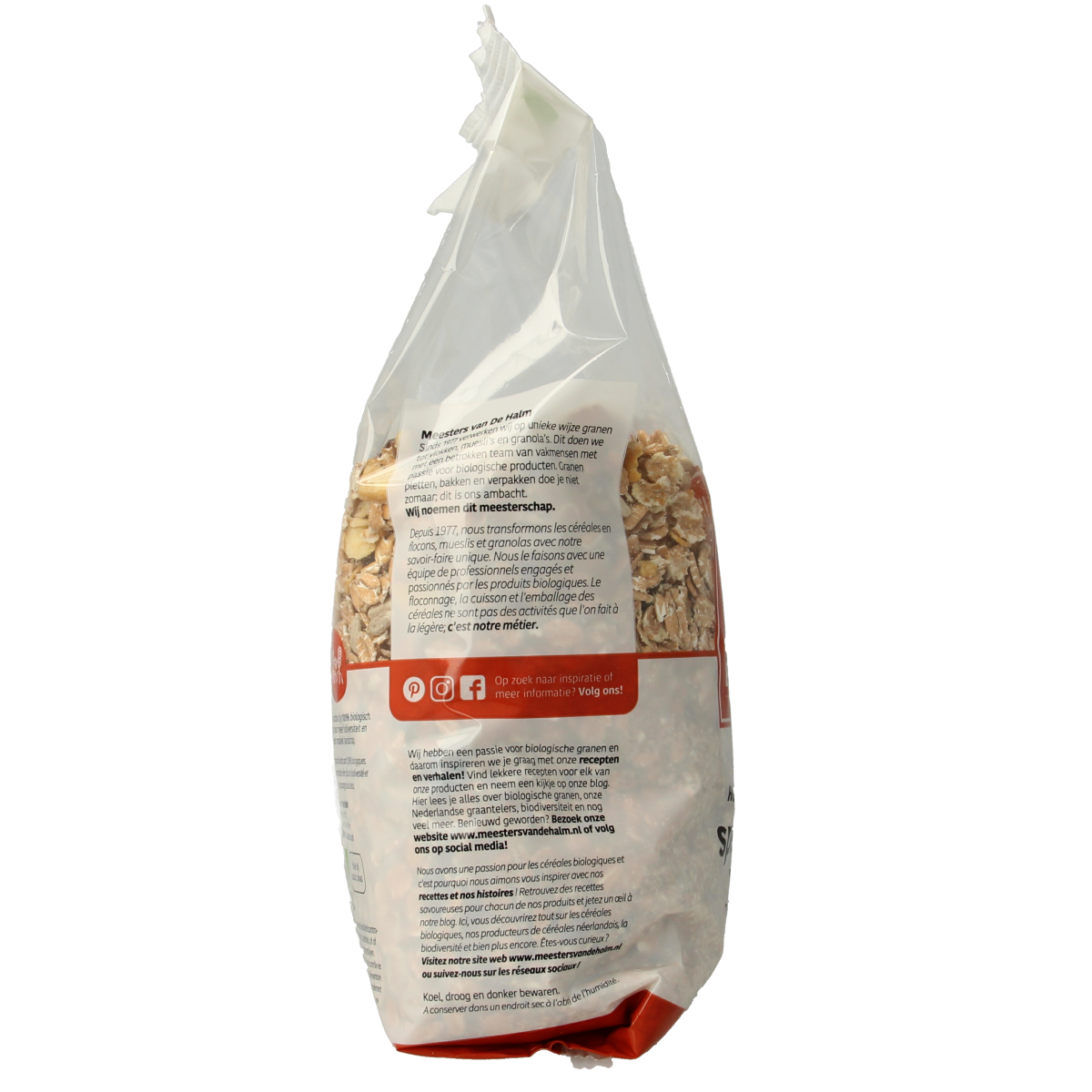 De Halm Muesli spelt extra rijk bio 575.00 Gram