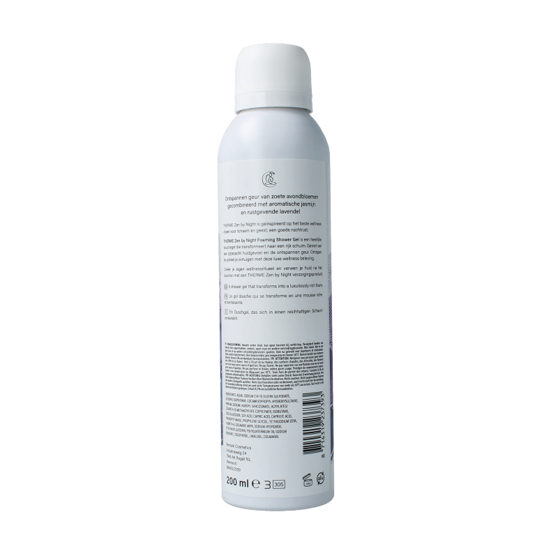 Therme Zen by night foaming showergel 200 Milliliter