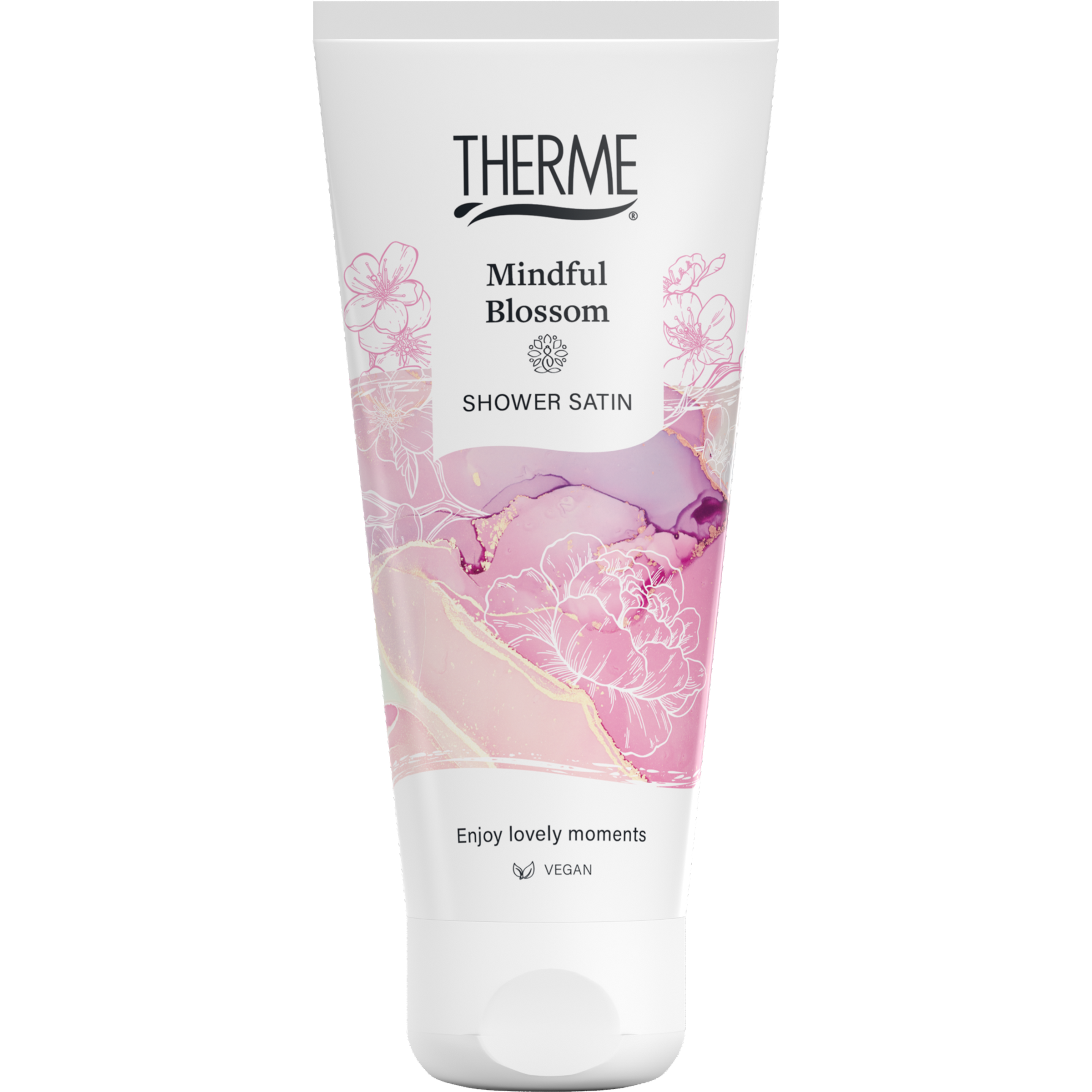 Therme Mindful blossom shower satin 200 Milliliter
