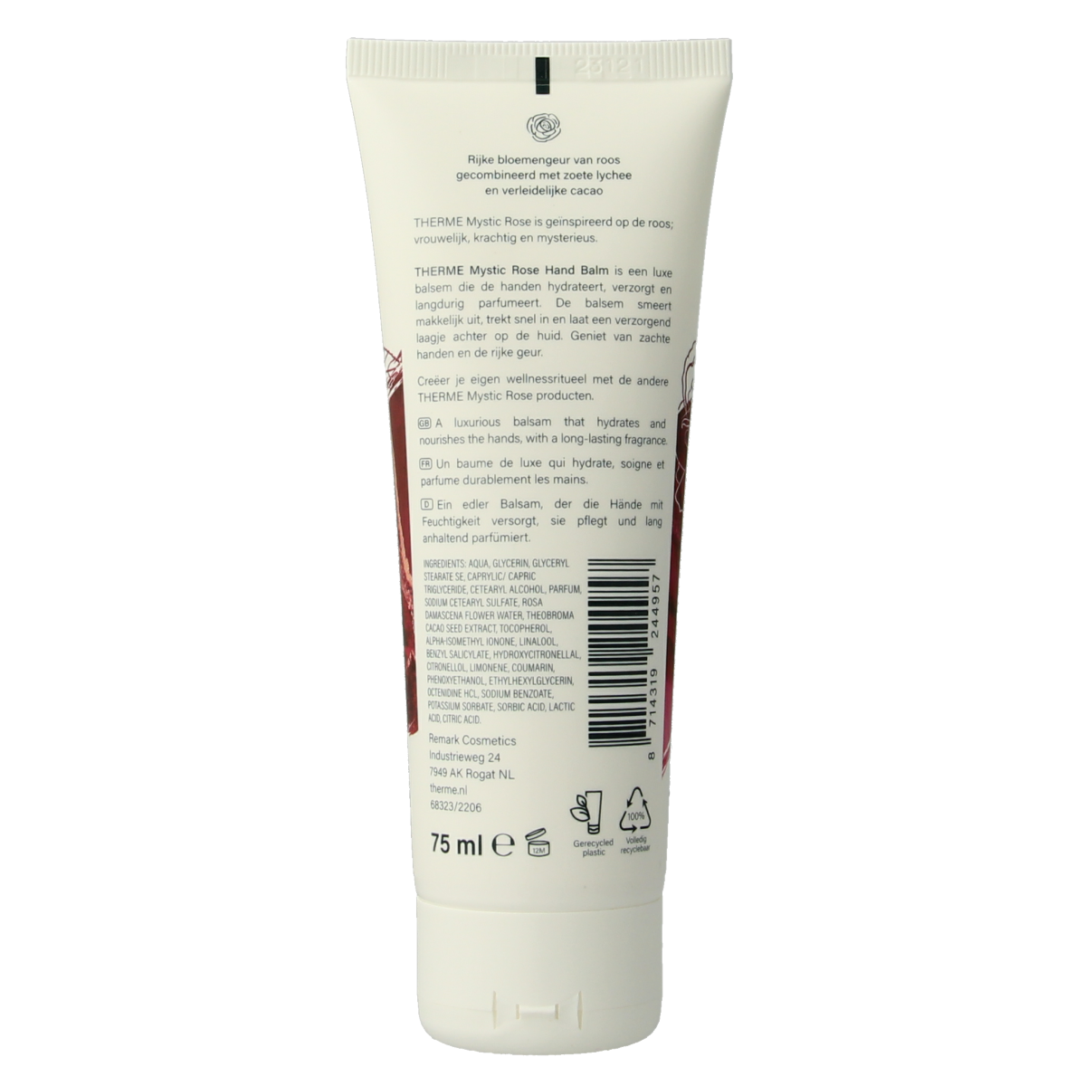 Therme Mystic rose hand balm 75.00 Milliliter