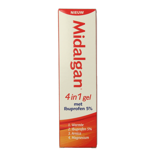 Midalgan 4 in 1 gel + 5% ibuprofen 100.00 Gram
