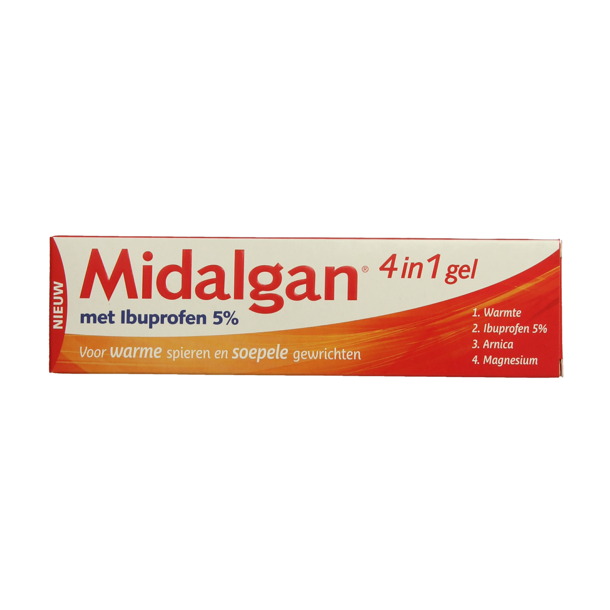 Midalgan 4 in 1 gel + 5% ibuprofen 100.00 Gram