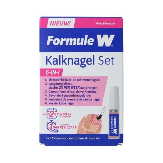 Formule W Kalknagel set 6-in-1 1.00 Set