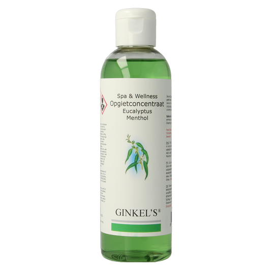 Ginkel's Sauna opgietconcentraat eucalyptus & menthol 200.00 Milliliter