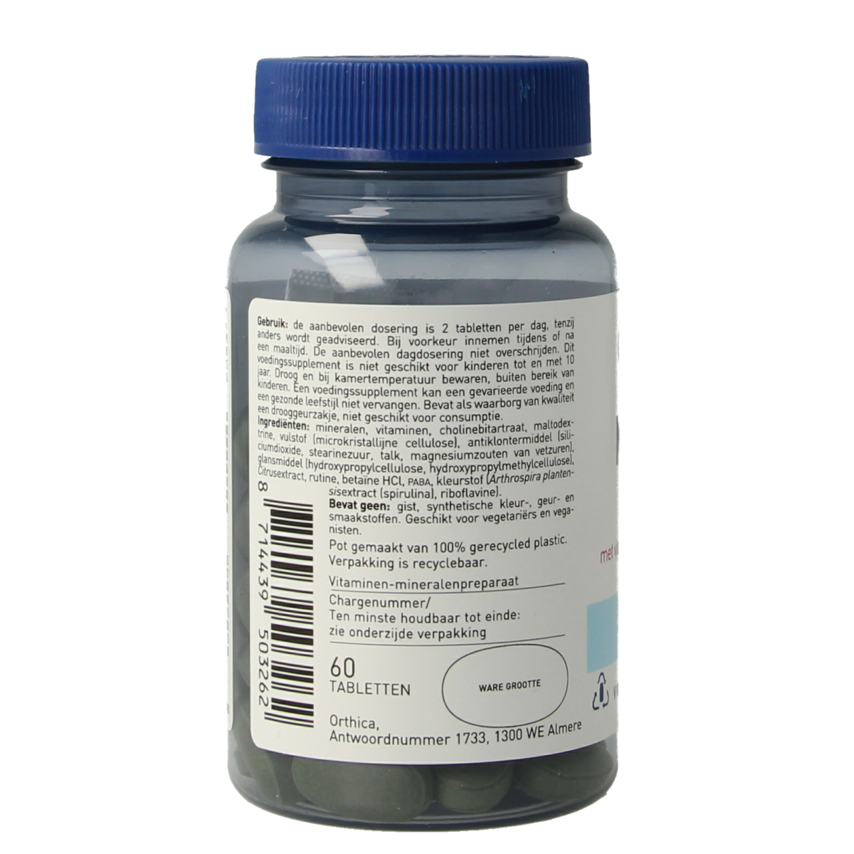 Orthica Multi vegan 60.00 Tabletten