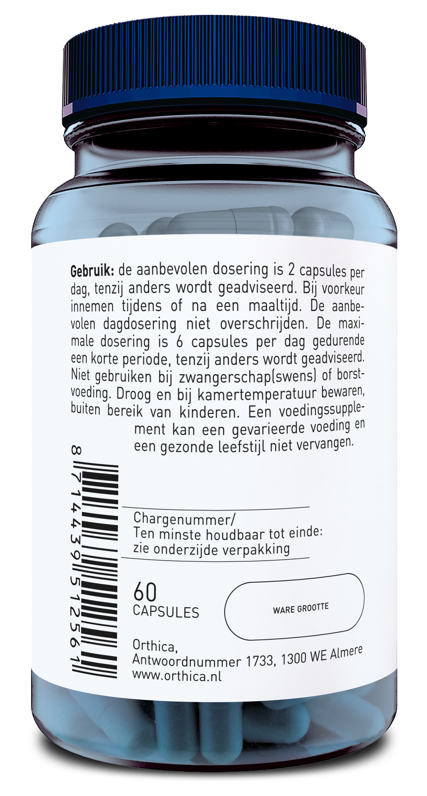 Orthica Alfa liponzuur 60.00 Capsules