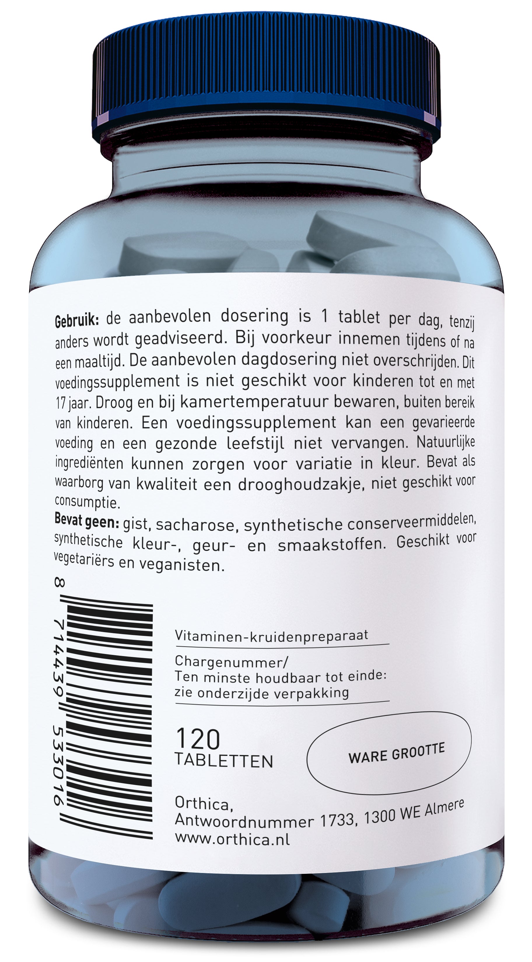 Orthica Vitamine B 100 SR 120.00 Tabletten