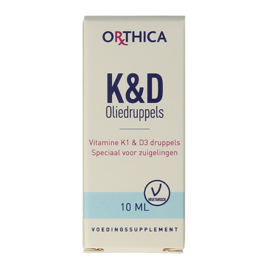 Orthica Vitamine K & D zuigeling 10.00 Milliliter