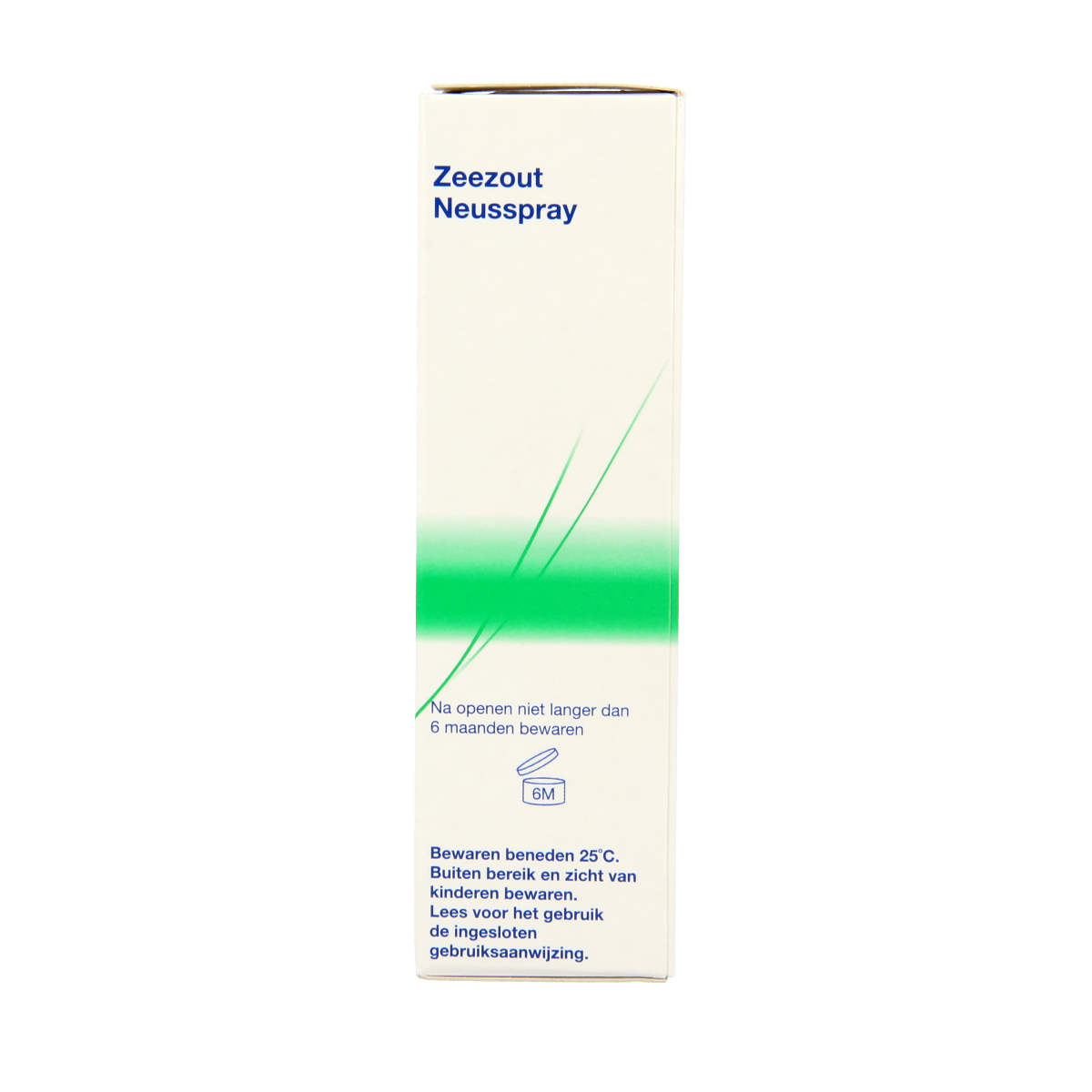 Healthypharm Zeezout neusspray 20ml bottle for nasal care and inhalation, with a clear spray nozzle and label.