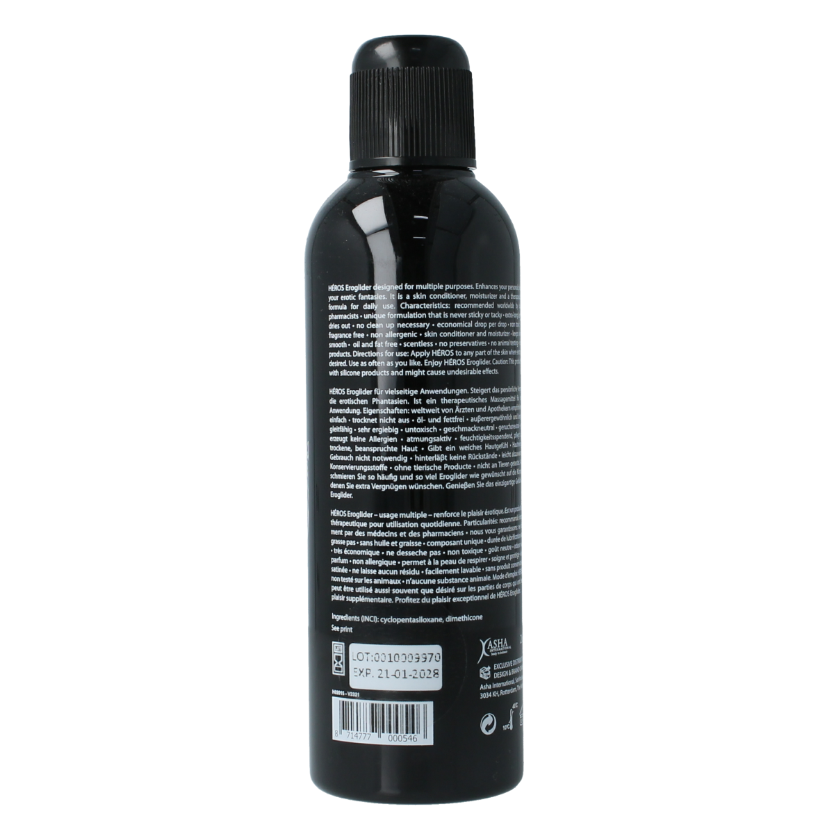 Heros Siliconen glijmiddel 200.00 Milliliter