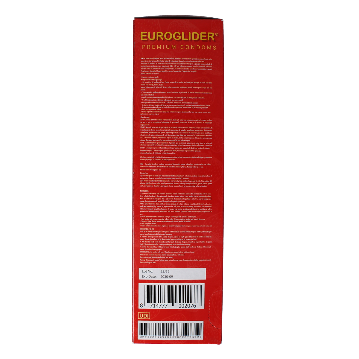 Asha Condooms aardbei 144.00 Stuks