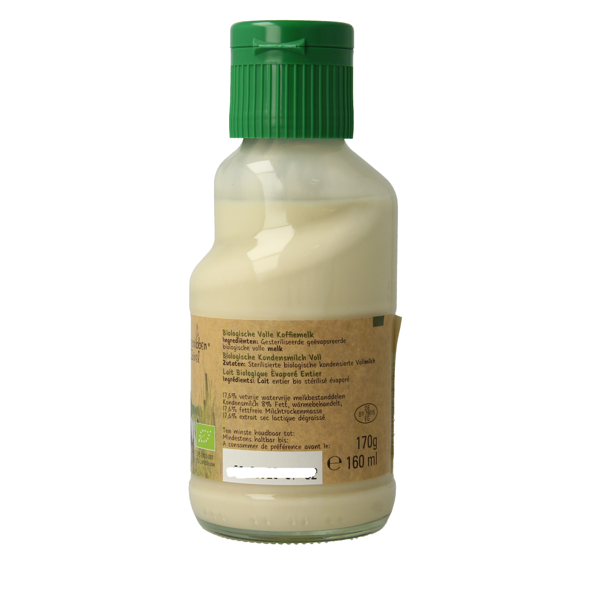 Weerribben Koffiemelk vol bio 160.00 Milliliter