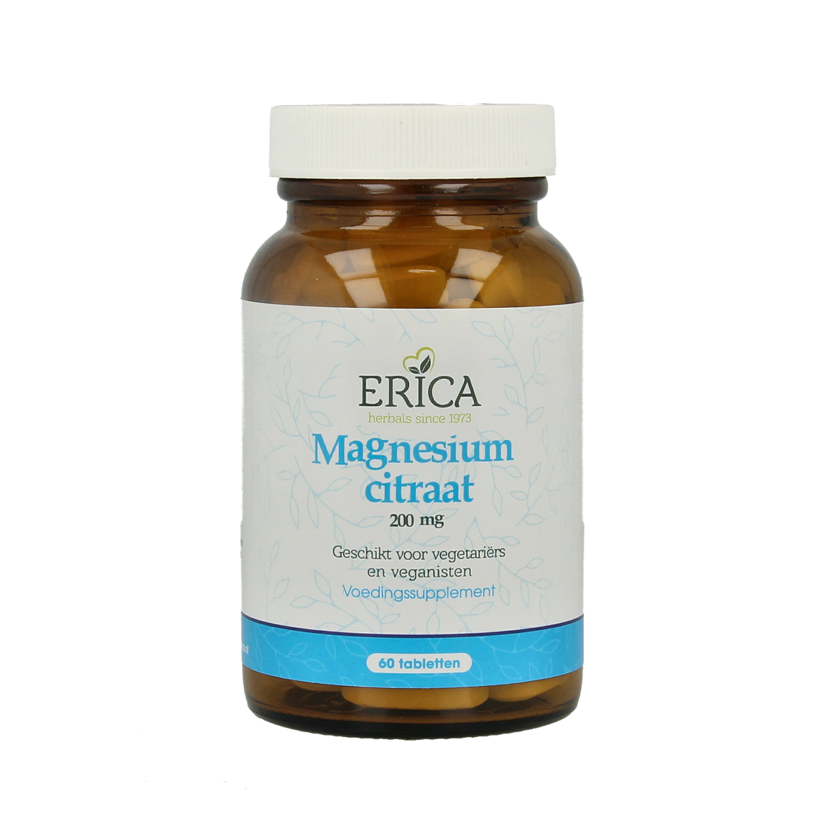 Erica Magnesium citraat 200mg 60.00 Tabletten