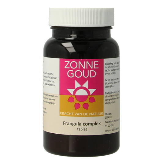 Zonnegoud Frangula complex 120.00 Tabletten