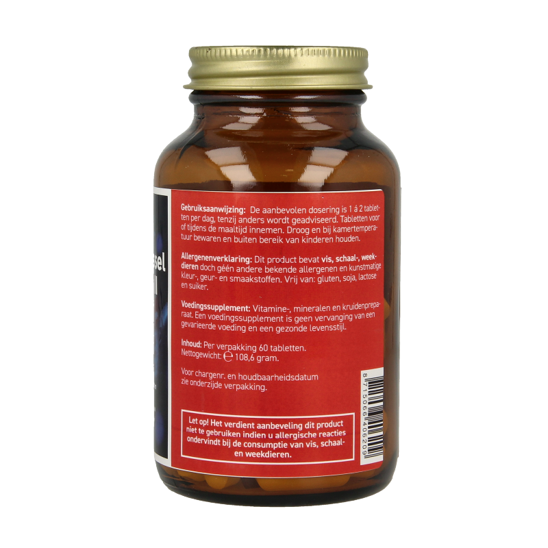 All Natural Groenlipmossel & collageen II formule 60 Tabletten