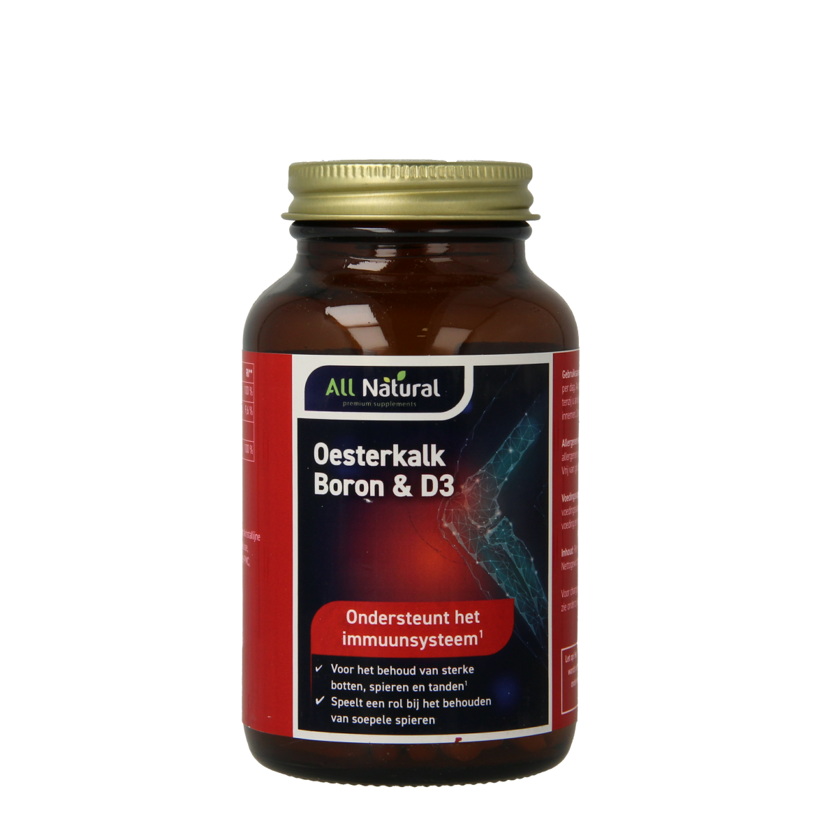 All Natural Oesterkalk 90.00 Tabletten