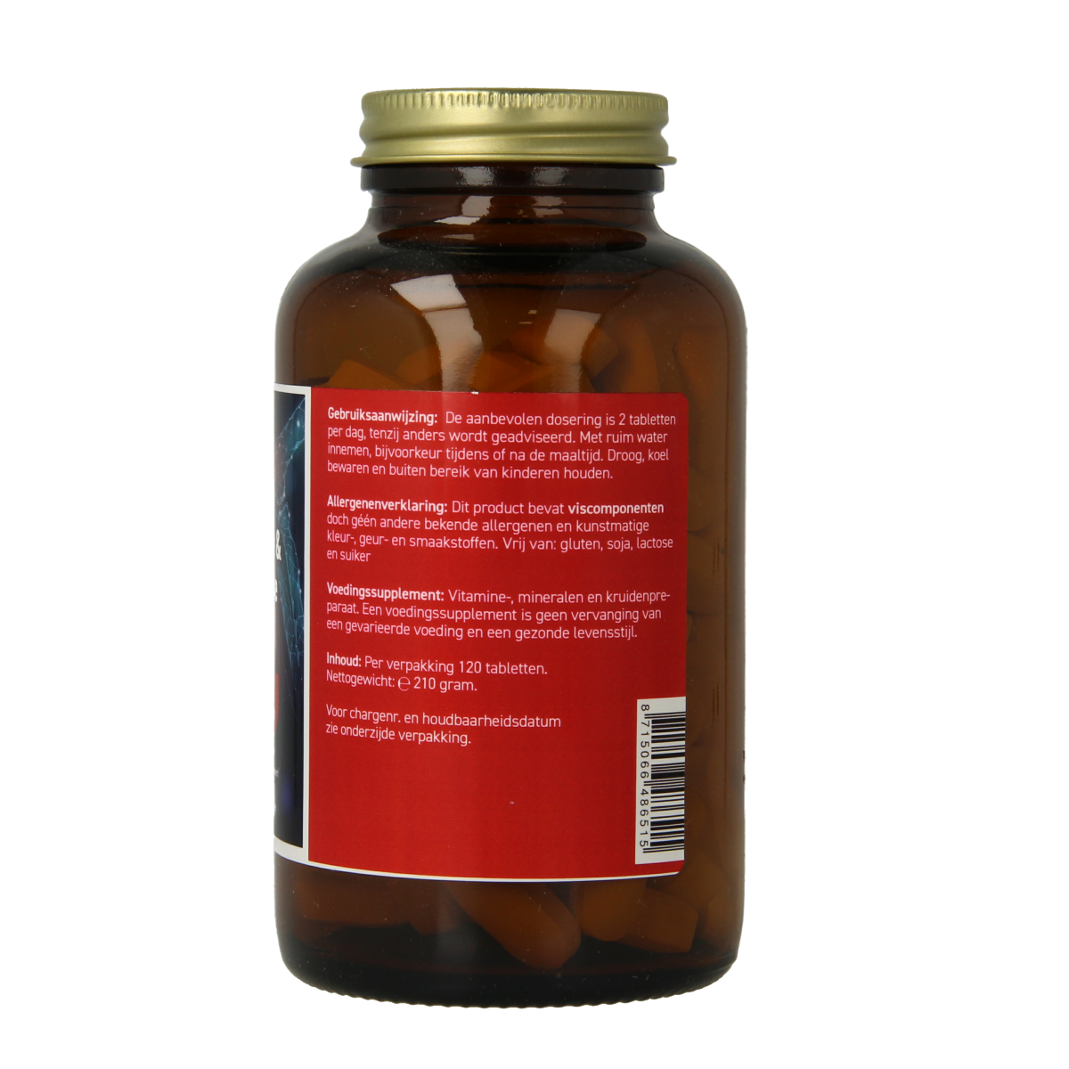 All Natural GlucoMax glucosamine & chondroitine 120.00 Tabletten