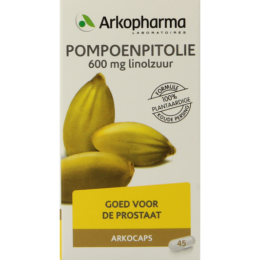 Arkocaps Pompoenpitolie 45.00 Capsules