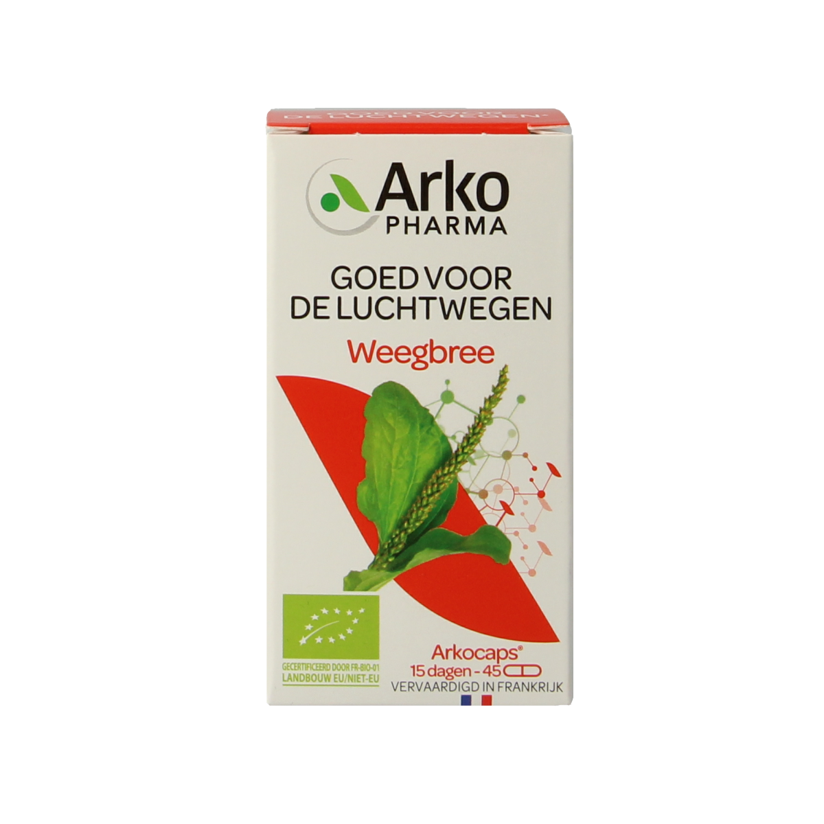 Arkocaps Weegbree bio 45.00 Capsules
