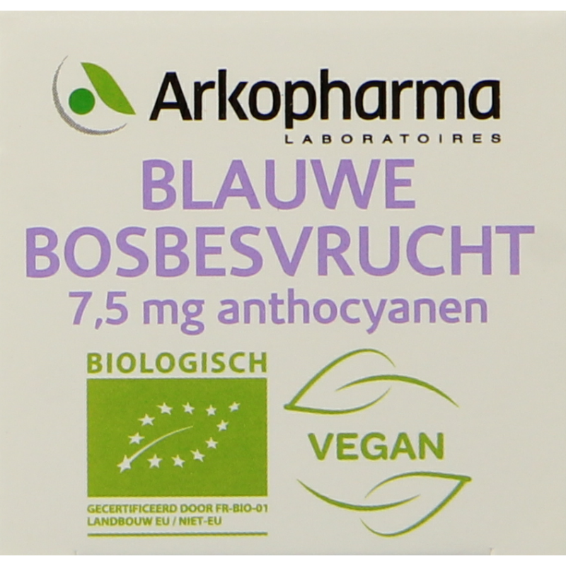 Arkocaps Blauwe bosbesvrucht bio 45 Capsules
